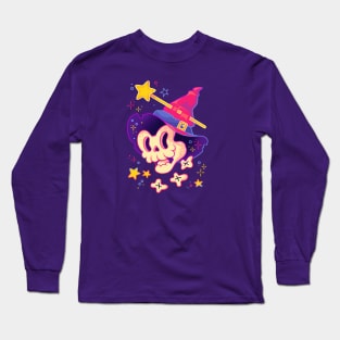 Magic mouse - Retro cartoon design Long Sleeve T-Shirt